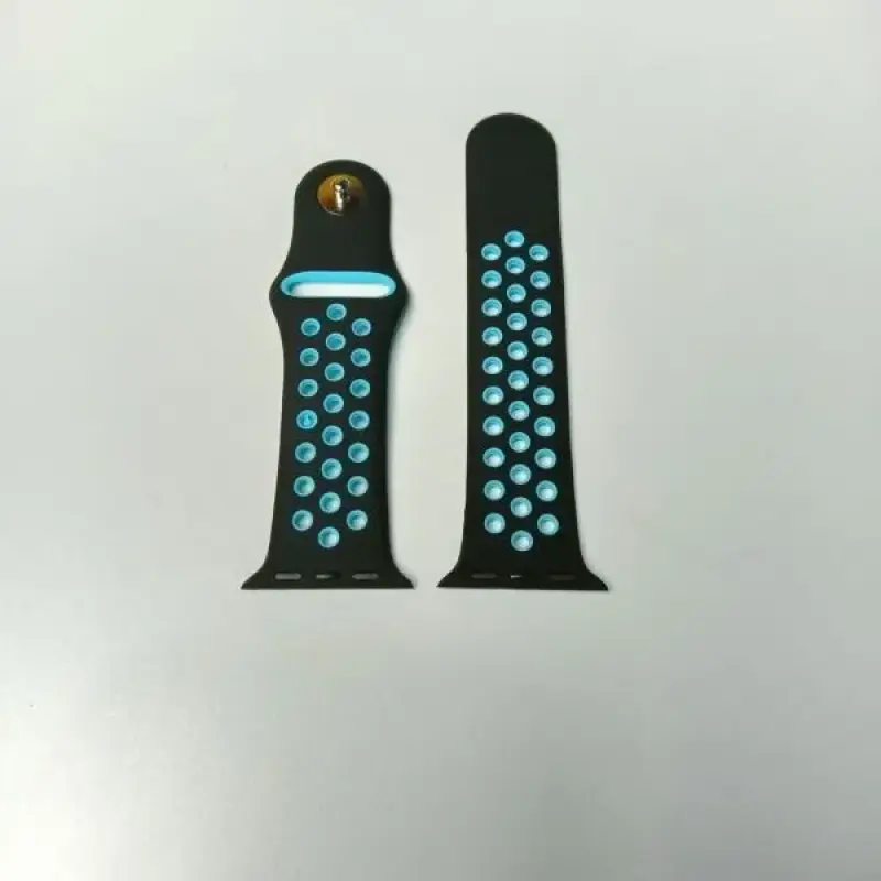 Octopus Soft Silicone Straps 38/40/41mm Black+Blue