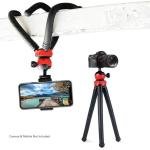 Octopus Tripod With Ball Head- Best For DSLR Or Smartphone Vlogging & Table Stand