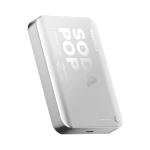 Momax 1-Power Pass Soda Pop Magnetic Wireless Power Bank 10000mah – Silver