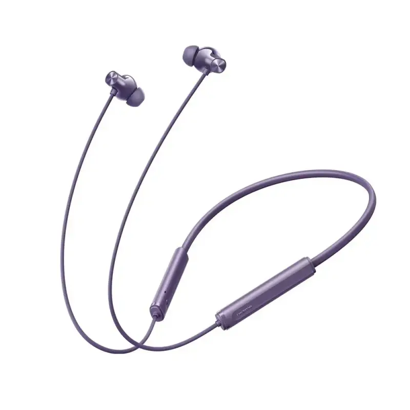 Realme Buds Wireless 5 ANC Neckband Earphone – Purple
