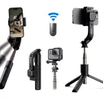 C06H 1-Axis Gimbal Stabilizer Selfie Stick Tripod