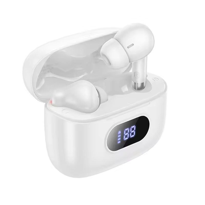 HOCO EQ2 Plus Wireless Bluetooth Earbuds – White