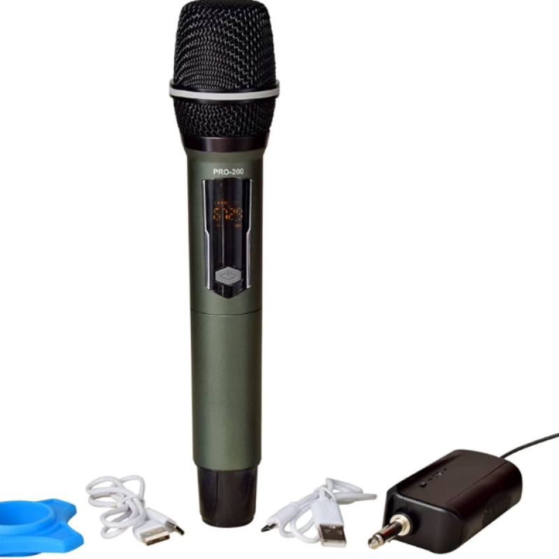 Shengfu CP-113CD Professional Rechargeable UHF Wireless Interview Microphone