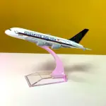 Singapore Airlines A380 Metal Aircraft-16cm