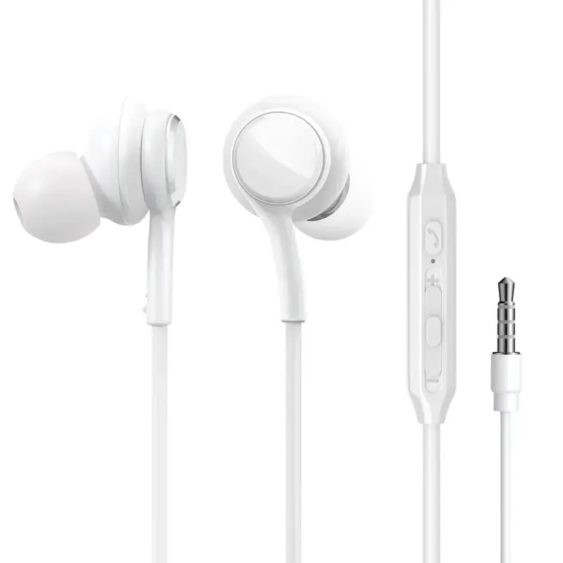 Joyroom JR-EW02 Wired Series In-Ear Wired Earbuds – White