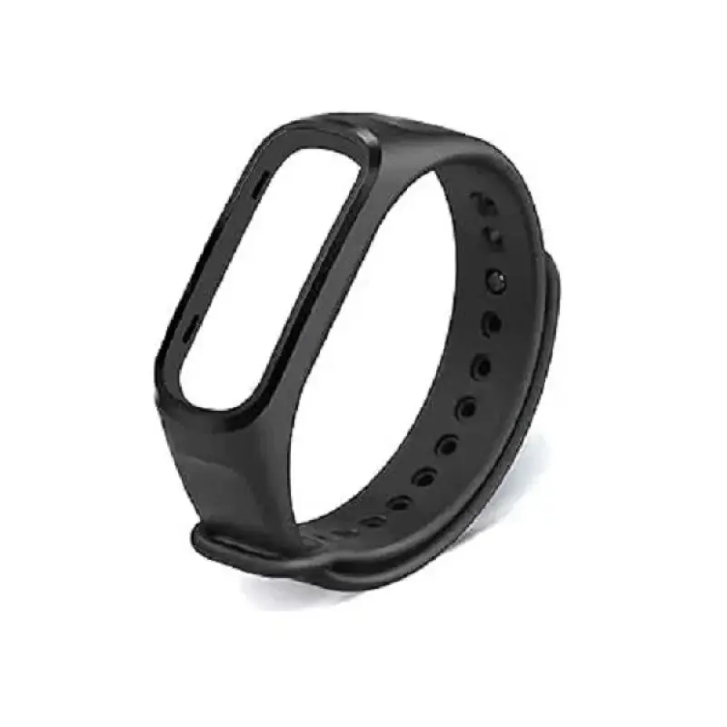 Soft Silicone Strap For Oppo And Oneplus Bands- Black