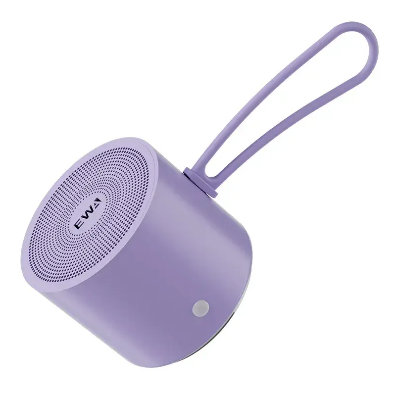 EWA A127 Compact 5W Metal Mini Bluetooth Speaker – Purple