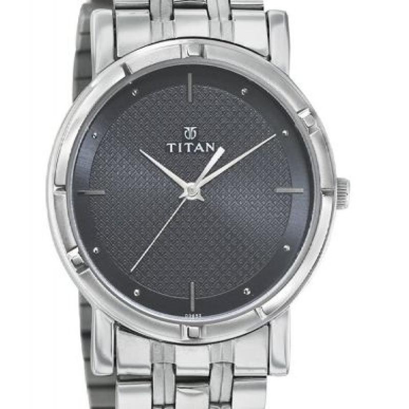 Titan Karishma Analog Black Dial Men’s Watch – 1639SM02