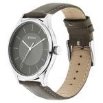 Titan Urban Edge Lustrous Olive  Dial Leather Watch (NP1802SL08)