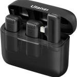 Ulanzi J12 Dual Wireless Microphone For iPhone With Charging Case