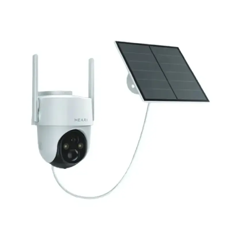 Meari V1 3MP Outdoor 4G PTZ Camera With Battery & Solar Panel