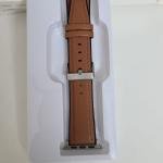 42/44/45/49mm Spigen  Leather Strap For Smartwatch – Brown Color