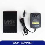 COMBO! NEW Model! WGP mini UPS 5/12/12V (10400mAh) + GearUP 12V/3A Adapter
