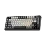 ROYAL KLUDGE RK L75 Tri-Mode Hot-Swappable Wireless Mechanical Gaming Keyboard – Knight Black