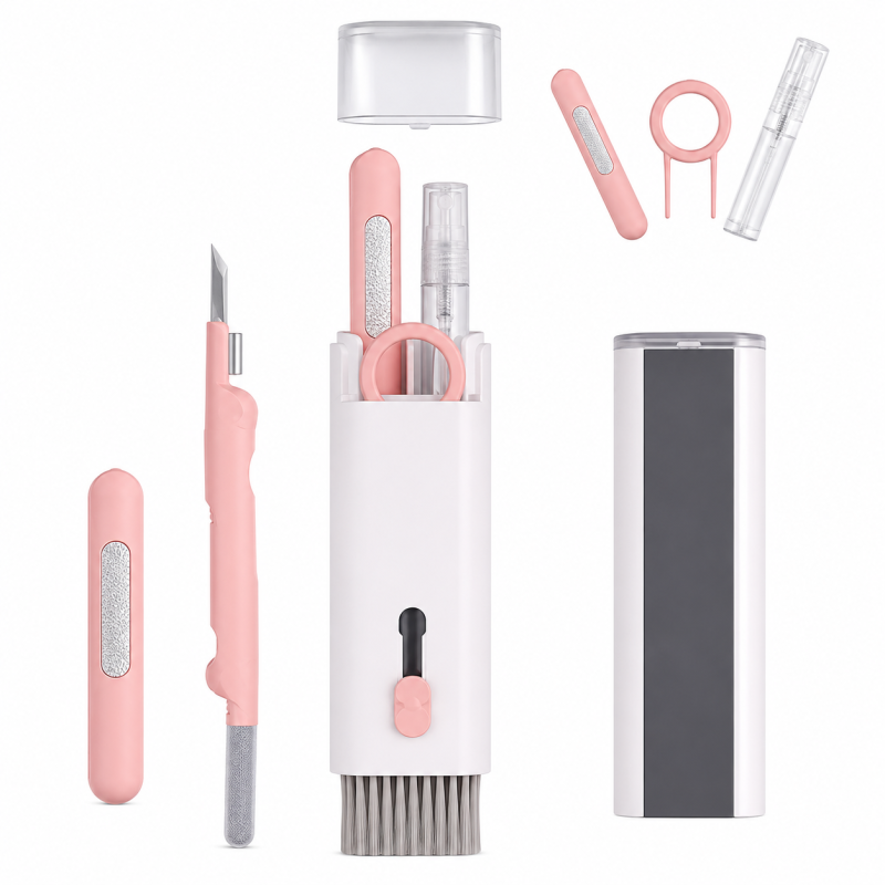 7-in-1 Electronic Cleaning Kit – Keyboard, Laptop, Phone & AirPods Cleaner Set