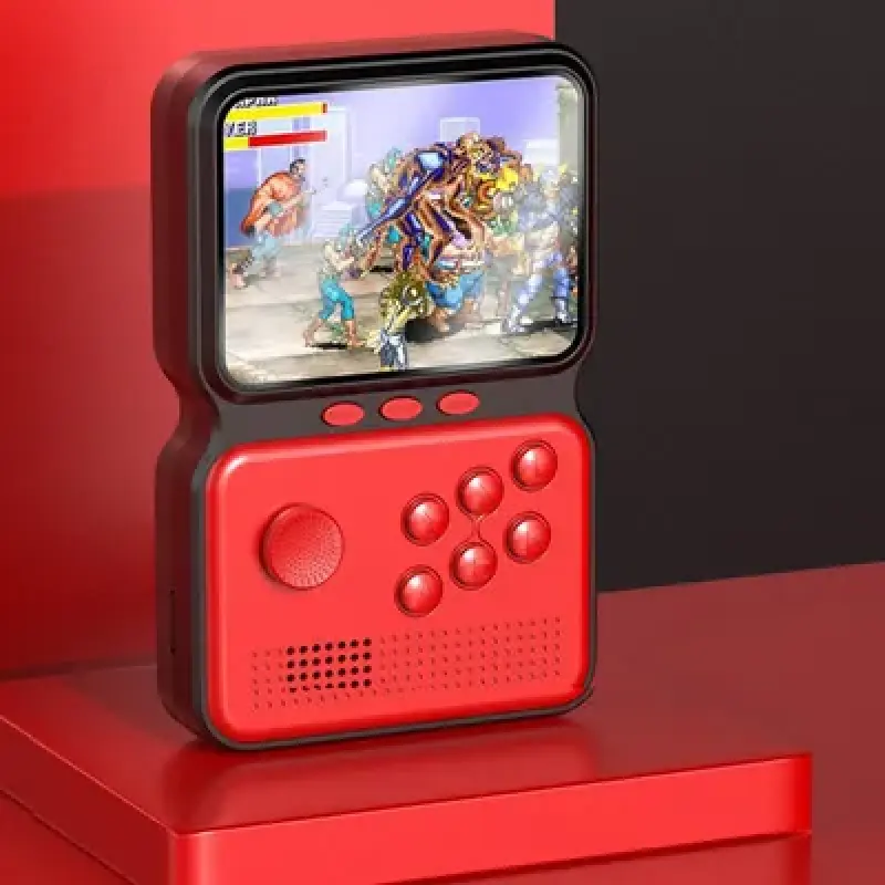 Sup M3 Video Games Consoles Retro Classic 900 Games In 1 Handheld Gaming Players Sup Console Game Box- Red Color