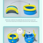 Portable Foldable Baby Potty Seat – Kids Travel Potty Training Toilet